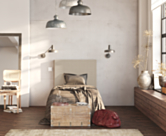 Tête de lit Kahaia Nika Beige 90 - H120 cm
