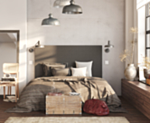 Tête de lit Kahaia Page Grey 120 - H100 cm
