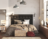 Tête de lit Kalmia S Noir 100 - H120 cm