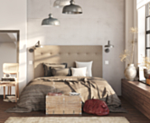 Tête de lit Kalmia Taupe 180 - H100 cm