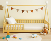 Lit tipi sacha 60x120 cm 
lit cabane 
Lit enfant 
Lit bébé 