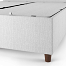 Lit Coffre Alpha Gris clair - 180x200 cm