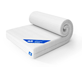 Matelas Sensospring 140x200 cm Oli partiellement enroulé – livraison facile à domicile en express, matelas à ressorts ensachés