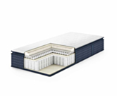 Matelas 140x200 cm Yacht Club à ressorts ensachés, Matelas gamme hôtelière 