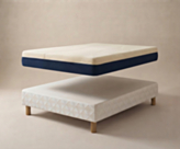 Ensemble matelas Aurore / sommier Cirse - 140x200 cm