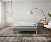 Matelas Jungle 140x200 + Sommier calla deco gris 2x 70x200