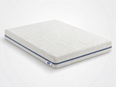 Composition matelas Leo 140x190 cm mousse mémoire de forme régulation thermique et ressorts ensachés