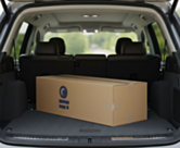 Matelas Sensospring 140x200 cm Oli livré en carton compact – transport facile dans le coffre d'une voiture