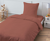 Taie d'oreiller Coton Terracotta - 40x60 cm