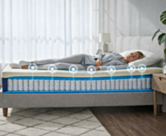Matelas Ressorts ensachés 
Matelas au confort équilibré 
Matelas 200x200 cm 