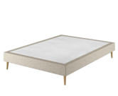 Sommier Tapissier Calla Deco Beige - 140x200 cm