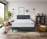 Sommier Cosmos Deco Bleu - 180x200 cm