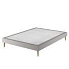Sommier Tapissier Cirse Deco Ashgrey - 140x200 cm