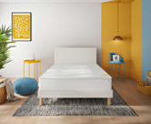 Sommier Tapissier Cirse Deco Boucle Blanc - 140x200 cm