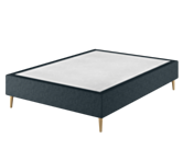 Sommier Tapissier Cronos Bleu - 140x190 cm