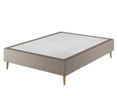 Sommier Tapissier Cronos Taupe - 140x200 cm