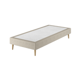 Sommier Tapissier Cosmos Deco Beige - 120x190 cm