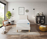 Sommier Cosmos Deco Boucle Blanc - 90x190 cm