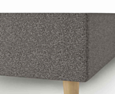 Sommier Tapissier Calla Deco Gris - 70x190 cm
