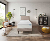 Sommier Cosmos Deco Taupe - 90x190 cm