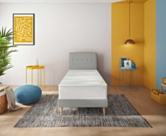 Sommier Tapissier Cirse Deco Ashgrey - 90x190 cm