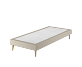Sommier Tapissier Cirse Deco Beige - 80x200 cm