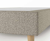 Sommier Tapissier Cirse Deco Beige - 90X200 cm