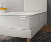 Sommier Tapissier Cirse Deco Boucle Blanc - 140x190 cm