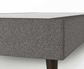 Sommier Tapissier Cirse Deco Gris - 140x190 cm