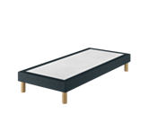 Sommier Tapissier Cirse Deco Bleu - 70x200 cm