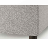 Sommier Tapissier Cronos Ashgrey - 90x190 cm