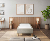 Sommier Tapissier Cronos Beige - 80x200 cm