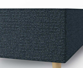 Sommier Tapissier Cronos Bleu - 80x200 cm