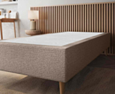 Sommier Tapissier Cronos Taupe - 90x190 cm