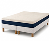 Ensemble matelas Aurore / sommier Cirse - (x2) 90x200cm - 180x200 cm