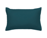 Taie d'oreiller Coton Petrole - 40x60 cm