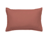 Taie d'oreiller Coton Terracotta - 40x60 cm