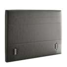 Tête de lit Twin Cabernet Anthracite 180 - H105 cm