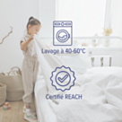 Drap-housse Coton Vison Bonnet 25 - 160x200 cm