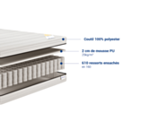 Matelas Adam - 90x190 cm