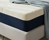 matelas Aurore 140x190 cm installé sur lit double chambre adulte