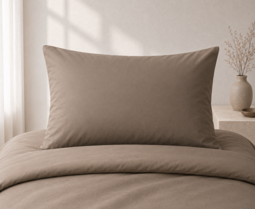  Taie d'oreiller -  Percale 80 fils - Cashmere - 65x65 cm 