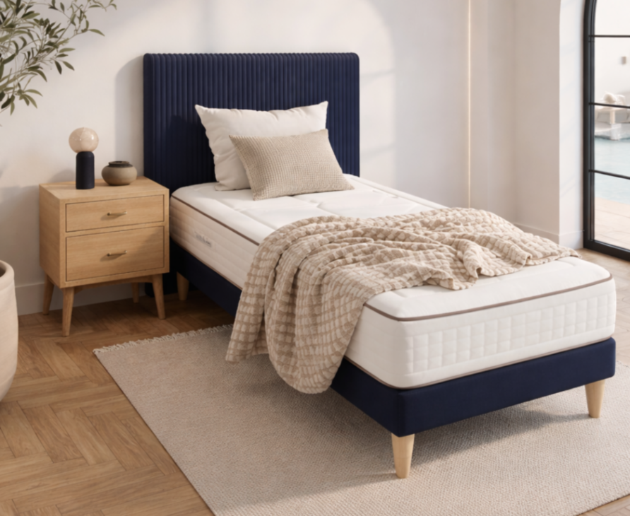 Matelas Merinos - Rosine - 90x190 cm 