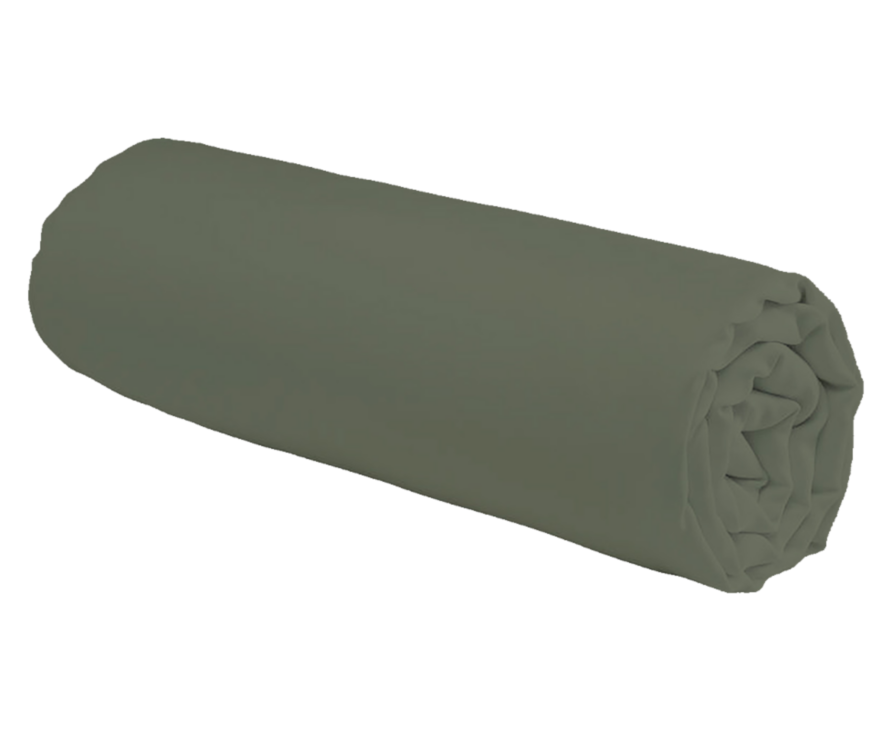 Drap-housse Coton Kaki Bonnet 30 - 140x190 cm