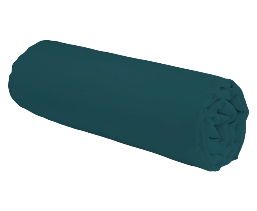 Drap-housse Coton Petrole Bonnet 30 - 80x200 cm