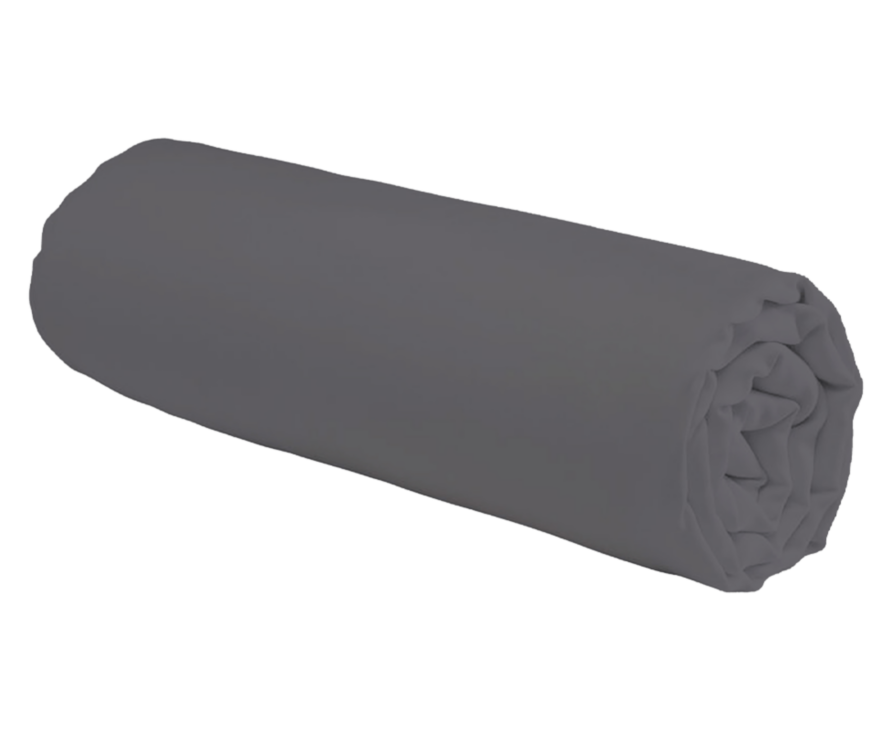 Drap-housse Coton Zinc Bonnet 30 - 200x200 cm