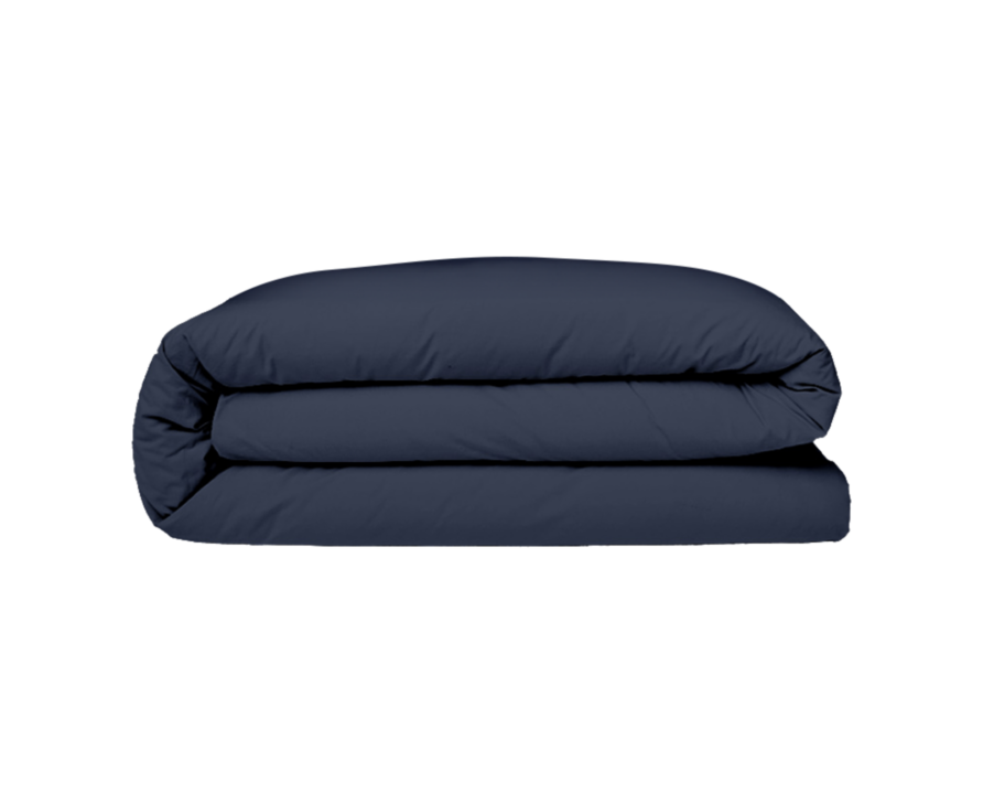 Housse de couette Satin Marine - 240x260 cm