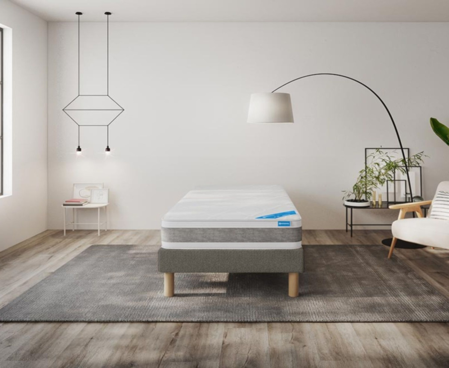 Ensemble Jungle  / Calla déco Gris - 90x190 cm 