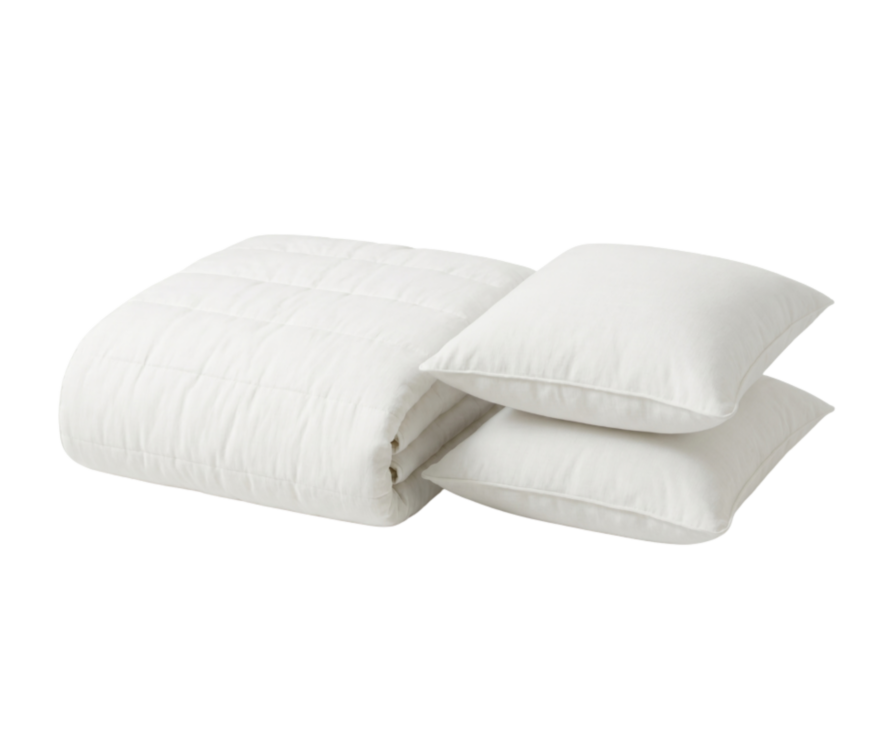 Pack Douce nuit - Couette + 2 Oreillers - 220x240 cm 