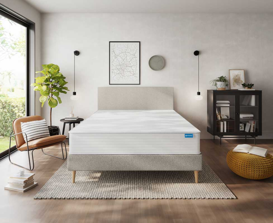 Sommier Tapissier Cosmos Deco Beige - 160x200 cm